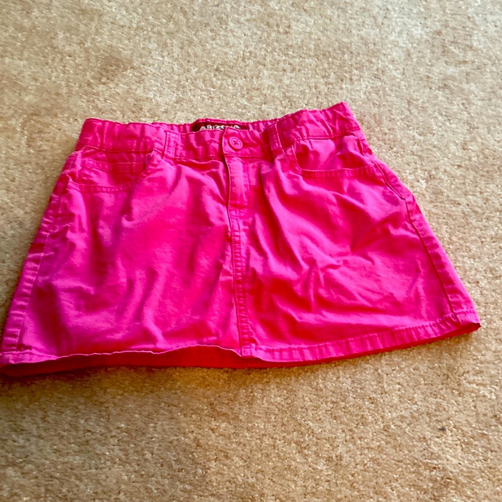 Girls pink skirt